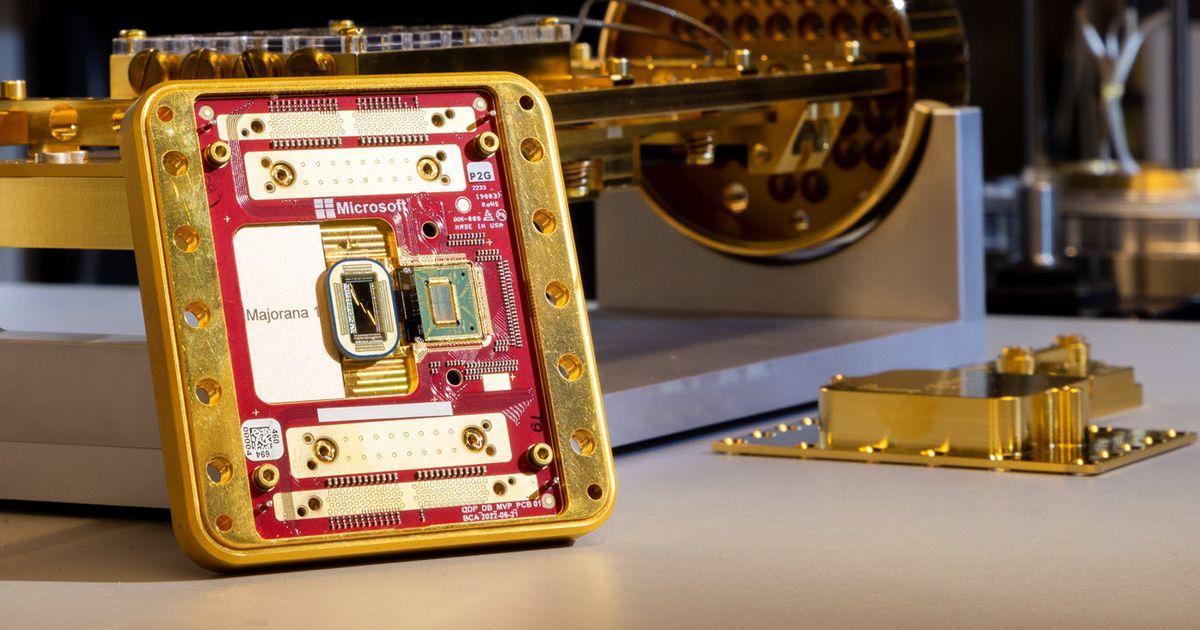 Microsoft Majorana 1 quantum computing breakthrough