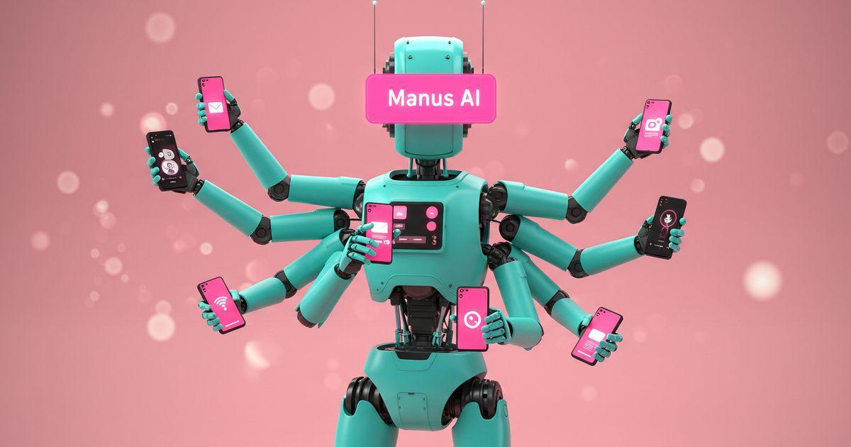 Manus AI multi-agent platform visualization