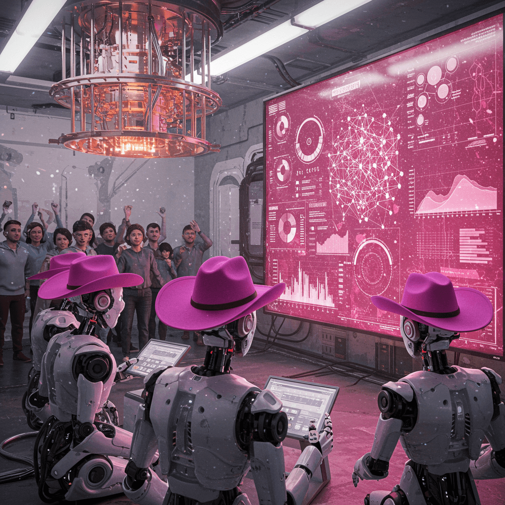 AI Cowboys analytics dashboard illustration representing business-level intelligence