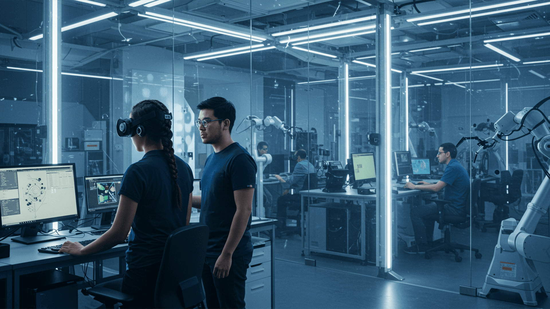 AI researcher working on advanced technology solutions at The AI Cowboys