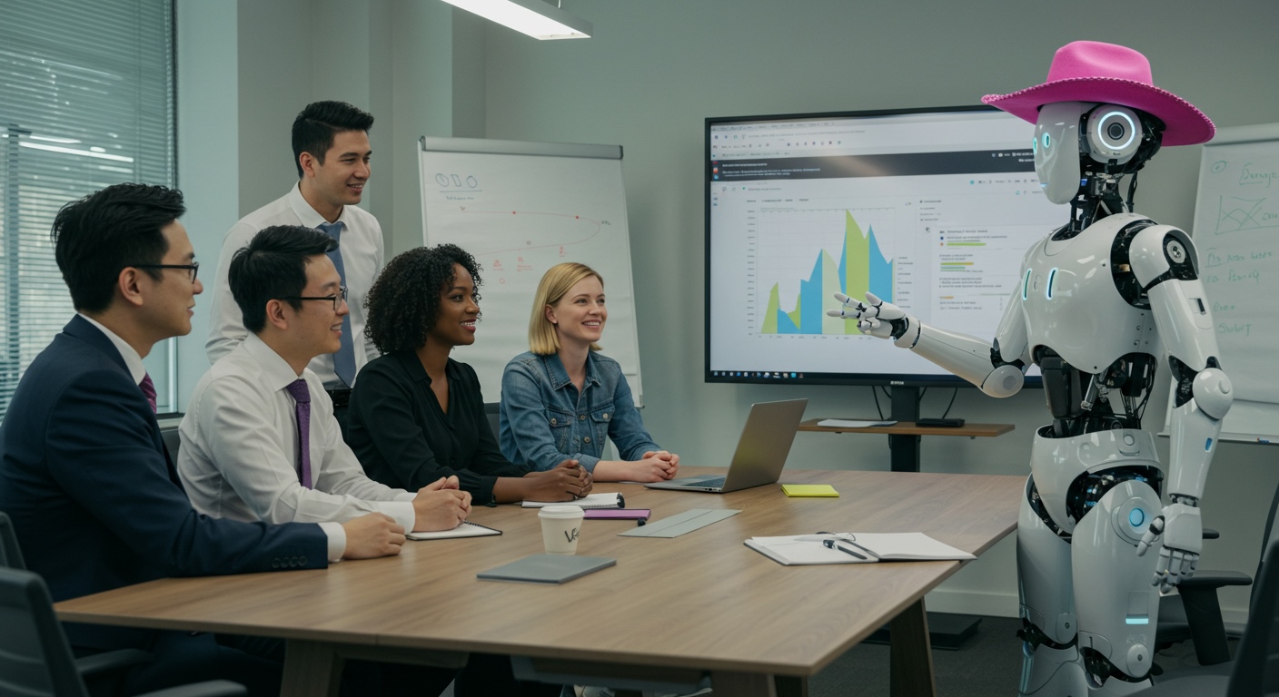 a meeting about artificial Intelligence