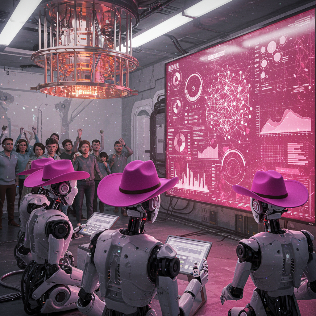 AI analytics illustration for The AI Cowboys