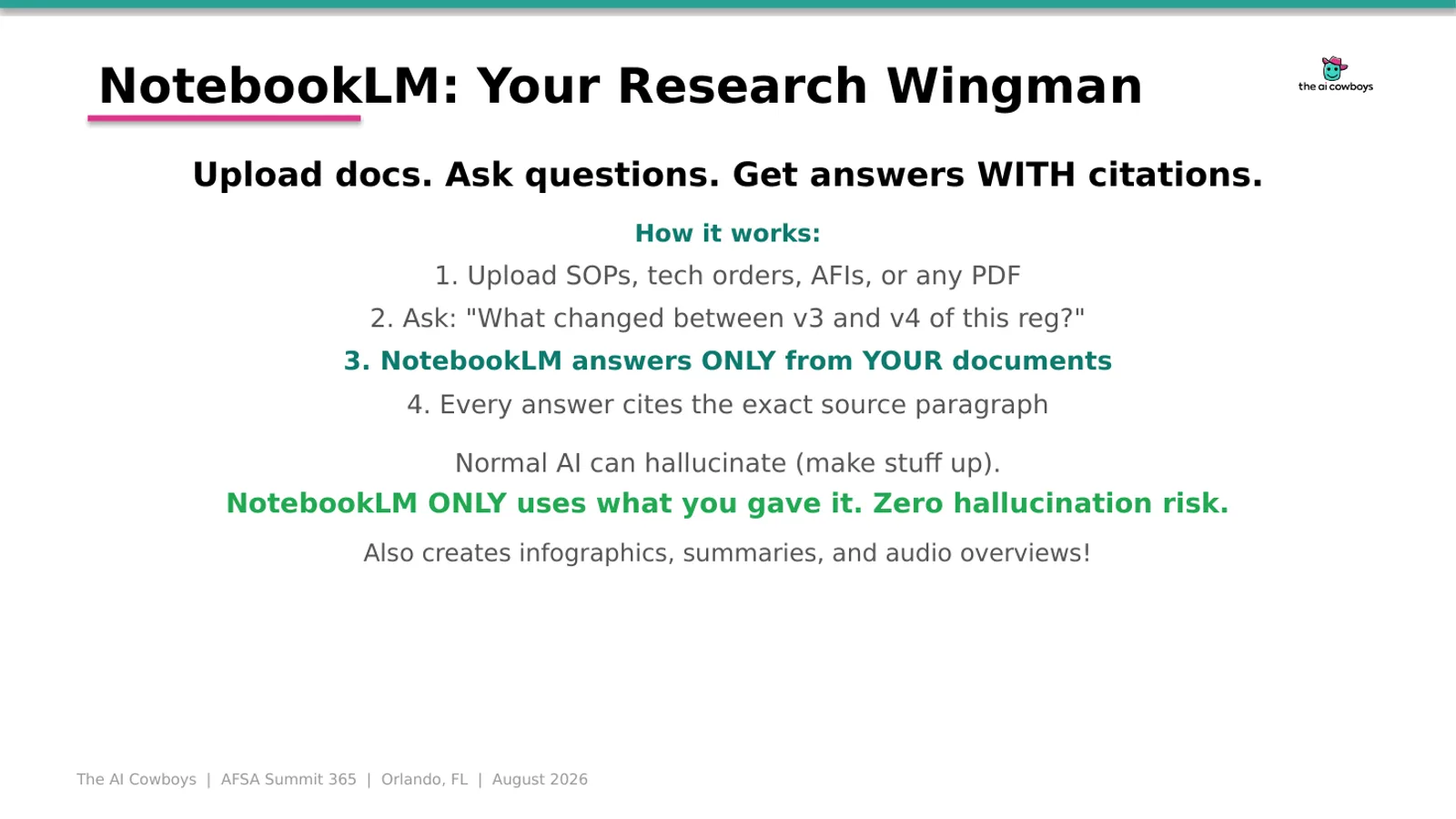 Vibe Coding AI Solutions workshop slides, slide 8 of 21
